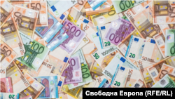 Банкноты эўра, ілюстрацыйнае фота