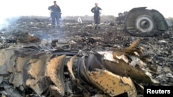 Ուկրաինա - Կործանված Boeing 777-ի բեկորները, Դոնեցկի մարզ, 17-ը հուլիսի, 2014թ․