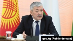 Министрлер кабинетинин төрагасы Адылбек Касымалиев.
