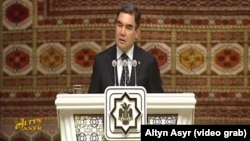 Türkmenistanyň prezidenti Gurbanguly Berdimuhamedow 