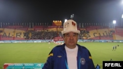 Кыргыстандын футбол федерациясынын вице-президенти Аскар Салымбеков Пекин олимпиадасында 