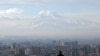 Armenia - A view of the center of Yerevan and Mount Ararat, February 17, 2013. 