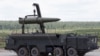 A Russian Iskander tactical missile system