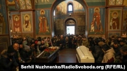 Прощання із загиблими військовими Артуром Вільчинським та Мирославою Копчею