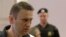 Алексей Навальный на сегодняшнем заседании суда