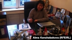 Директор туристической фирмы Amori tour Мухаббат Ахметова. Алматы, 20 марта 2014 года.  