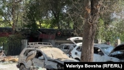 Դնեպրոպետրովսկի մարզի Կամենսկոե քաղաքը ռուսական հարվածից հետո, 29-ը հուլիսի, 2025թ.