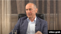 Armenia - Former President Robert Kocharian gives an interview, May 17, 2025.