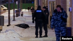 Ոստիկանները դեպքի վայրում, Մոսկվա, 17-ը դեկտեմբերի, 2024թ․