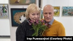 Людміла Шчамялёва і Ігар Рымашэўскі. Архіўнае фота