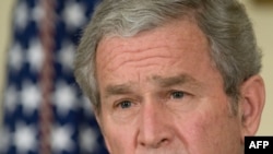 Президент США Джордж Буш. 19 декабря 2008 года