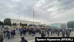 Ош шаарындагы митинг. 6-октябрь, 2020-жыл.