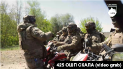 Мотоциклетная рота 425-го отдельного штурмового полка "Скала"