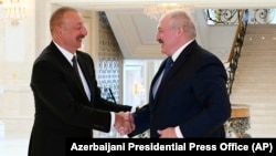 Բելառուսի նախագահ Ալեքսանդր Լուկաշենկո և Ադրբեջանի նախագահ Իլհամ Ալիև, արխիվ