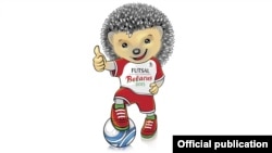 Вожык — талісман ХI Чэмпіянату сьвету па футзале