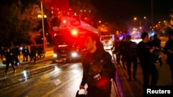 Жардыруудан кийин. Анкара, Түркия. 17-февраль, 2016-жыл
