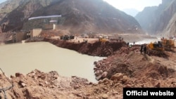 Рогун ГЭСинин курулушу, 29-октябрь, 2016-жыл. 