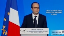 Օլանդը խոստանում է ապրիլի 24-ին լինել Երևանում՝ «հանուն Ֆրանսիայի»