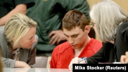 ԱՄՆ - Փարքլենդի դպրոցում 17 մարդու սպանության համար մեղադրվող Նիքոլաս Քրուզը Ֆլորիդայի դատարանում, 19-ը փետրվարի, 2018թ․