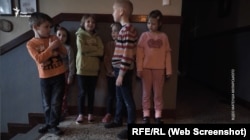 Евакуйовані діти до Польщі