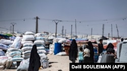 Сириядагы «Аль-Хол» лагери.