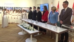 Gazprom Finances Serbian Church Interior