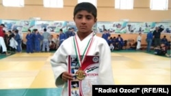 11-летний дзюдоист Хасан Гафуров