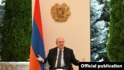 Президент Армении Армен Саркисян (архив)