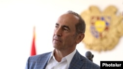 Նախկին նախագահ Ռոբերտ Քոչարյանը դատարանի դահլիճում, արխիվ 