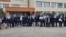 Kazakhstan - Nazarbayev intellectual school students protest. 29 Oct 2021