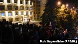 Բողոքի ակցիա Վրաստանում՝ ի աջակցություն Սաակաշվիլիի, արխիվ