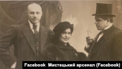 Брати Бурлюки і Олександра Екстер Виставка «Футуромарення» про український футуризм 20-х років. Мистецький арсенал. Київ, жовтень-листопад 2021 року