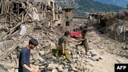 Руйнування від землетрусу в провінції Кунар на сході Афганістану, 1 вересня 2025 року