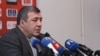 Рубен Айрапетян на пресс-конференции, Ереван, 15 марта 2012 г.  