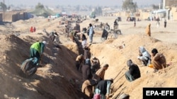 جریان کار ساخت کانال سیل بر در ولایت کندهار 10 February 2022