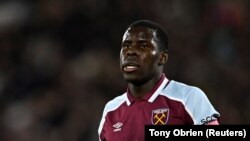 Londonyň «West Ham United» futbol klubynyň oýunçysy Kurt Zuma