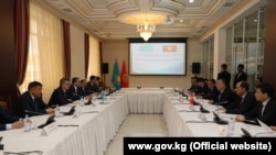 Кыргыз-казак соода-экономикалык кызматташтыгы боюнча топтун отуруму. 