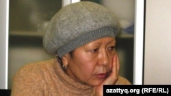Лейла Мухлисимова, сестра одного осужденного. Астана, 23 декабря 2010 года.