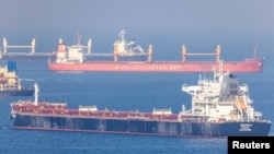 Ուկրաինական հացահատիկով բեռնված նավեր Սև ծովում՝ Ստամբուլի մերձակայքում, 2-ը նոյեմբերի, 2022թ.