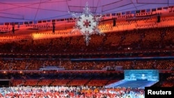 На Іграх у Пекіні було розіграно 109 комплектів медалей у 15 дисциплінах з семи видів спорту