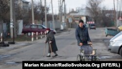 Луганск облусундагы кыштактардын бири.  20-февраль, 2022-жыл. 