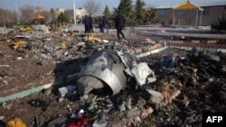 Իրան - Կործանված Boeing-ի բեկորները, 8-ը հունվարի, 2020թ․