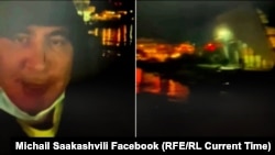 Սաակաշվիլին իր հրապարակած տեսանյութերում