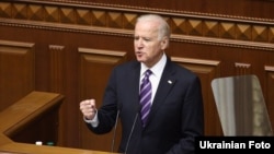 Віце-президент США Джозеф Байден у Раді, 8 грудня 2015 року 