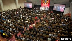 Церемония памяти погибшей при теракте в Бостоне студентки Лю Линцзи