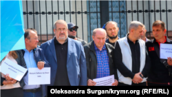 Русиянең Киевтагы илчелеге каршында Кырымда тоткарланганнарга теләктәшлек чарасы, 5 сентябрь 2021