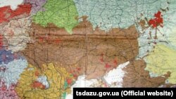 Крим на карті країн і населення Європи професора Дітріха Шефера, 1918 рік, Німеччина