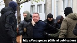 Задержание Валерия Шайтанова 14 апреля этого года 