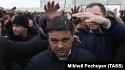 Андрей Воробьёв в Подмосковье (архив)