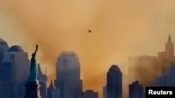Nýu Ýork, 12-nji sentýabr, 2001-nji ýyl.